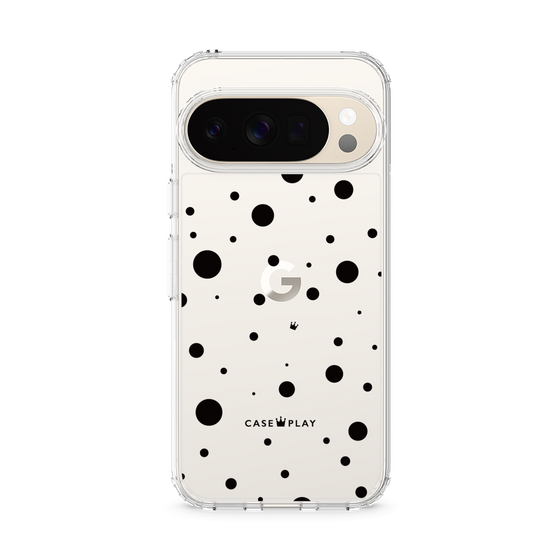 スリムプロテクションケース［ Dippin dots Black - ディッピンドッツ ブラック ］