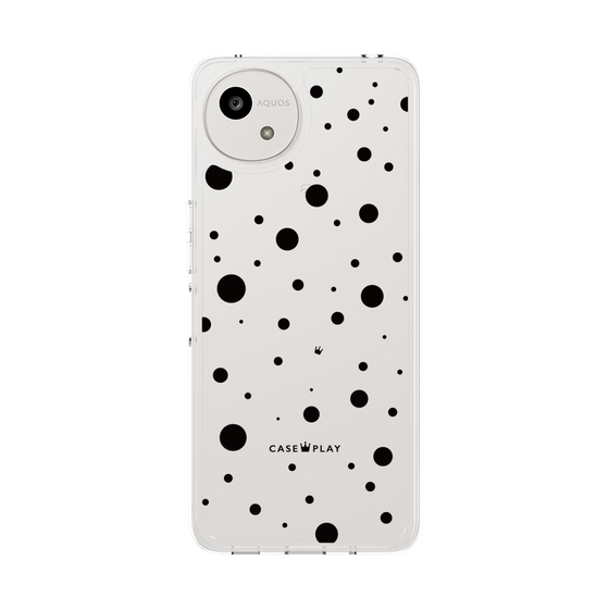 スリムプロテクションケース［ Dippin dots Black - ディッピンドッツ ブラック ］