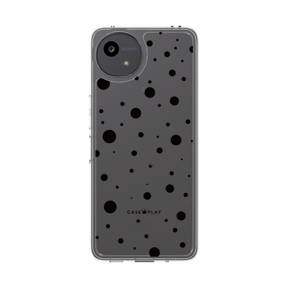 スリムプロテクションケース［ Dippin dots Black - ディッピンドッツ ブラック ］