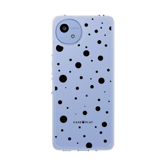 スリムプロテクションケース［ Dippin dots Black - ディッピンドッツ ブラック ］