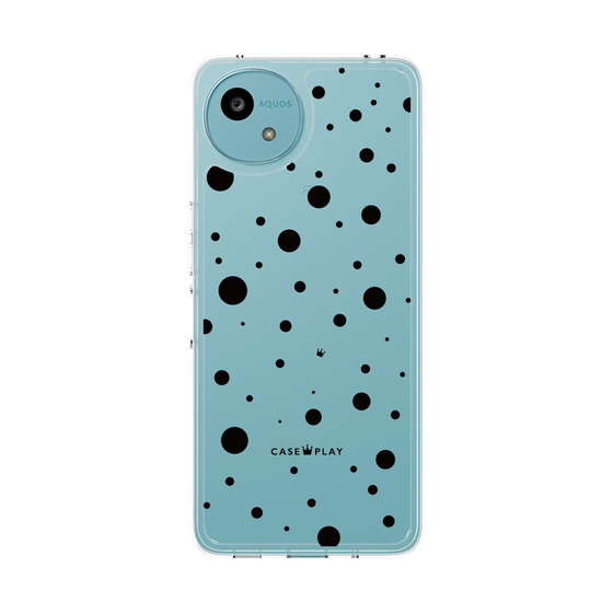 スリムプロテクションケース［ Dippin dots Black - ディッピンドッツ ブラック ］