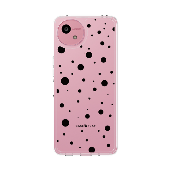 スリムプロテクションケース［ Dippin dots Black - ディッピンドッツ ブラック ］