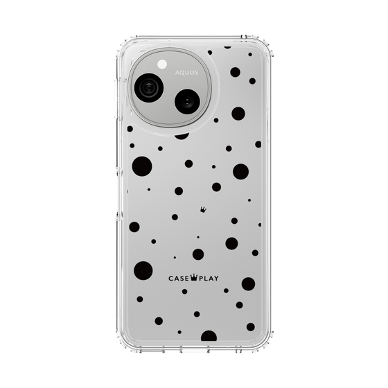 スリムプロテクションケース［ Dippin dots Black - ディッピンドッツ ブラック ］