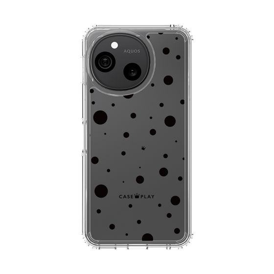 スリムプロテクションケース［ Dippin dots Black - ディッピンドッツ ブラック ］