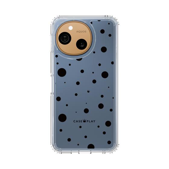 スリムプロテクションケース［ Dippin dots Black - ディッピンドッツ ブラック ］