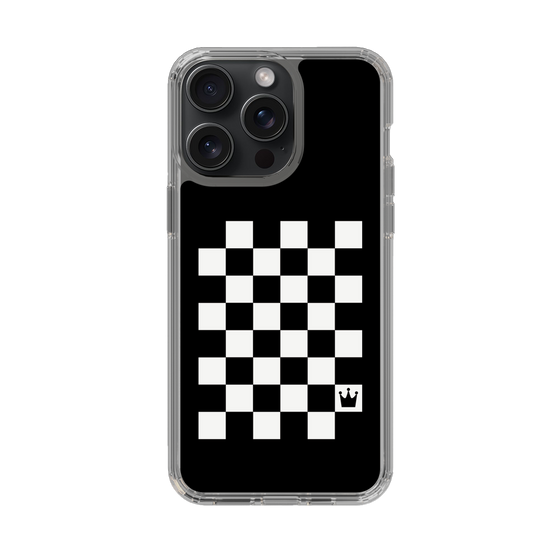 スリムプロテクションケース［ Racing checkered flag - レーシングチェッカーフラッグ ］