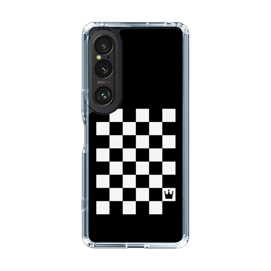 スリムプロテクションケース［ Racing checkered flag - レーシングチェッカーフラッグ ］