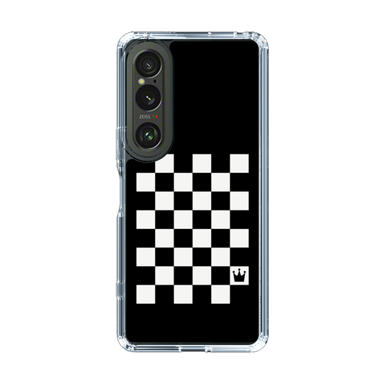 スリムプロテクションケース［ Racing checkered flag - レーシングチェッカーフラッグ ］