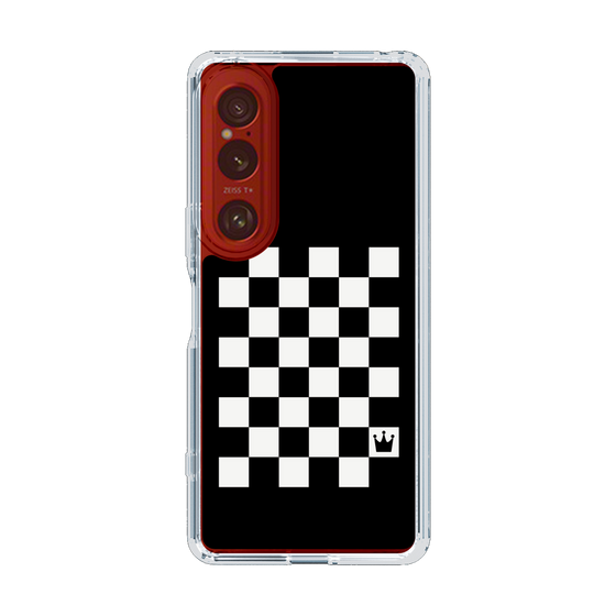 スリムプロテクションケース［ Racing checkered flag - レーシングチェッカーフラッグ ］