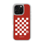 スリムプロテクションケース［ Racing checkered flag Red - レーシングチェッカーフラッグ レッド ］