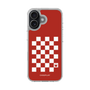 スリムプロテクションケース［ Racing checkered flag Red - レーシングチェッカーフラッグ レッド ］