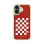 スリムプロテクションケース［ Racing checkered flag Red - レーシングチェッカーフラッグ レッド ］