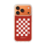 スリムプロテクションケース［ Racing checkered flag Red - レーシングチェッカーフラッグ レッド ］