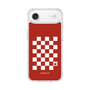 スリムプロテクションケース［ Racing checkered flag Red - レーシングチェッカーフラッグ レッド ］