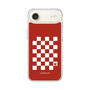 スリムプロテクションケース［ Racing checkered flag Red - レーシングチェッカーフラッグ レッド ］