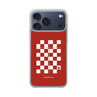スリムプロテクションケース［ Racing checkered flag Red - レーシングチェッカーフラッグ レッド ］