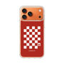 スリムプロテクションケース［ Racing checkered flag Red - レーシングチェッカーフラッグ レッド ］