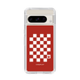 スリムプロテクションケース［ Racing checkered flag Red - レーシングチェッカーフラッグ レッド ］