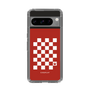 スリムプロテクションケース［ Racing checkered flag Red - レーシングチェッカーフラッグ レッド ］