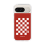 スリムプロテクションケース［ Racing checkered flag Red - レーシングチェッカーフラッグ レッド ］