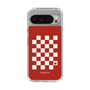 スリムプロテクションケース［ Racing checkered flag Red - レーシングチェッカーフラッグ レッド ］