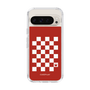 スリムプロテクションケース［ Racing checkered flag Red - レーシングチェッカーフラッグ レッド ］