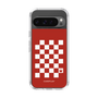 スリムプロテクションケース［ Racing checkered flag Red - レーシングチェッカーフラッグ レッド ］