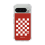 スリムプロテクションケース［ Racing checkered flag Red - レーシングチェッカーフラッグ レッド ］