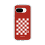 スリムプロテクションケース［ Racing checkered flag Red - レーシングチェッカーフラッグ レッド ］