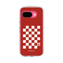 スリムプロテクションケース［ Racing checkered flag Red - レーシングチェッカーフラッグ レッド ］