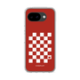 スリムプロテクションケース［ Racing checkered flag Red - レーシングチェッカーフラッグ レッド ］