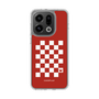 スリムプロテクションケース［ Racing checkered flag Red - レーシングチェッカーフラッグ レッド ］