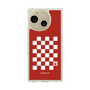 スリムプロテクションケース［ Racing checkered flag Red - レーシングチェッカーフラッグ レッド ］