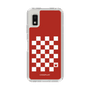 スリムプロテクションケース［ Racing checkered flag Red - レーシングチェッカーフラッグ レッド ］