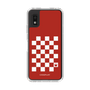 スリムプロテクションケース［ Racing checkered flag Red - レーシングチェッカーフラッグ レッド ］