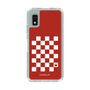 スリムプロテクションケース［ Racing checkered flag Red - レーシングチェッカーフラッグ レッド ］