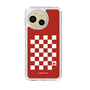 スリムプロテクションケース［ Racing checkered flag Red - レーシングチェッカーフラッグ レッド ］