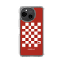 スリムプロテクションケース［ Racing checkered flag Red - レーシングチェッカーフラッグ レッド ］