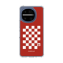 スリムプロテクションケース［ Racing checkered flag Red - レーシングチェッカーフラッグ レッド ］
