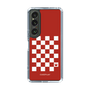 スリムプロテクションケース［ Racing checkered flag Red - レーシングチェッカーフラッグ レッド ］