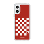 スリムプロテクションケース［ Racing checkered flag Red - レーシングチェッカーフラッグ レッド ］