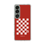 スリムプロテクションケース［ Racing checkered flag Red - レーシングチェッカーフラッグ レッド ］