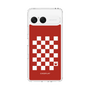 スリムプロテクションケース［ Racing checkered flag Red - レーシングチェッカーフラッグ レッド ］