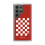 スリムプロテクションケース［ Racing checkered flag Red - レーシングチェッカーフラッグ レッド ］