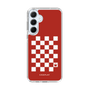 スリムプロテクションケース［ Racing checkered flag Red - レーシングチェッカーフラッグ レッド ］