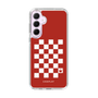 スリムプロテクションケース［ Racing checkered flag Red - レーシングチェッカーフラッグ レッド ］