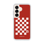 スリムプロテクションケース［ Racing checkered flag Red - レーシングチェッカーフラッグ レッド ］