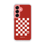 スリムプロテクションケース［ Racing checkered flag Red - レーシングチェッカーフラッグ レッド ］