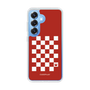 スリムプロテクションケース［ Racing checkered flag Red - レーシングチェッカーフラッグ レッド ］