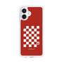 スリムプロテクションケース［ Racing checkered flag Red - レーシングチェッカーフラッグ レッド ］